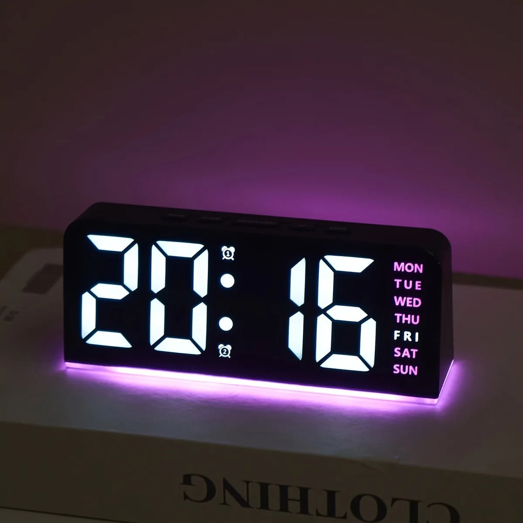 Lacey Glow LED Alarm Clock