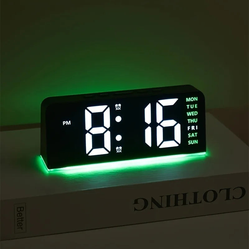 Lacey Glow LED Alarm Clock