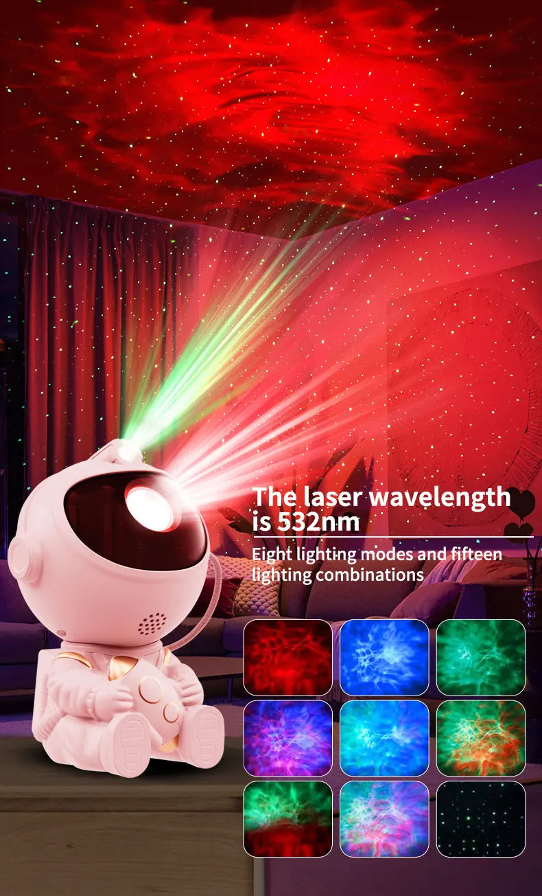 Lacey Galaxy Astronaut Projector