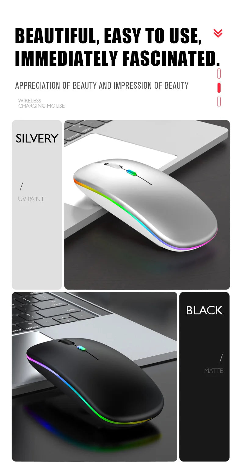 Lacey RGB Wireless Mouse