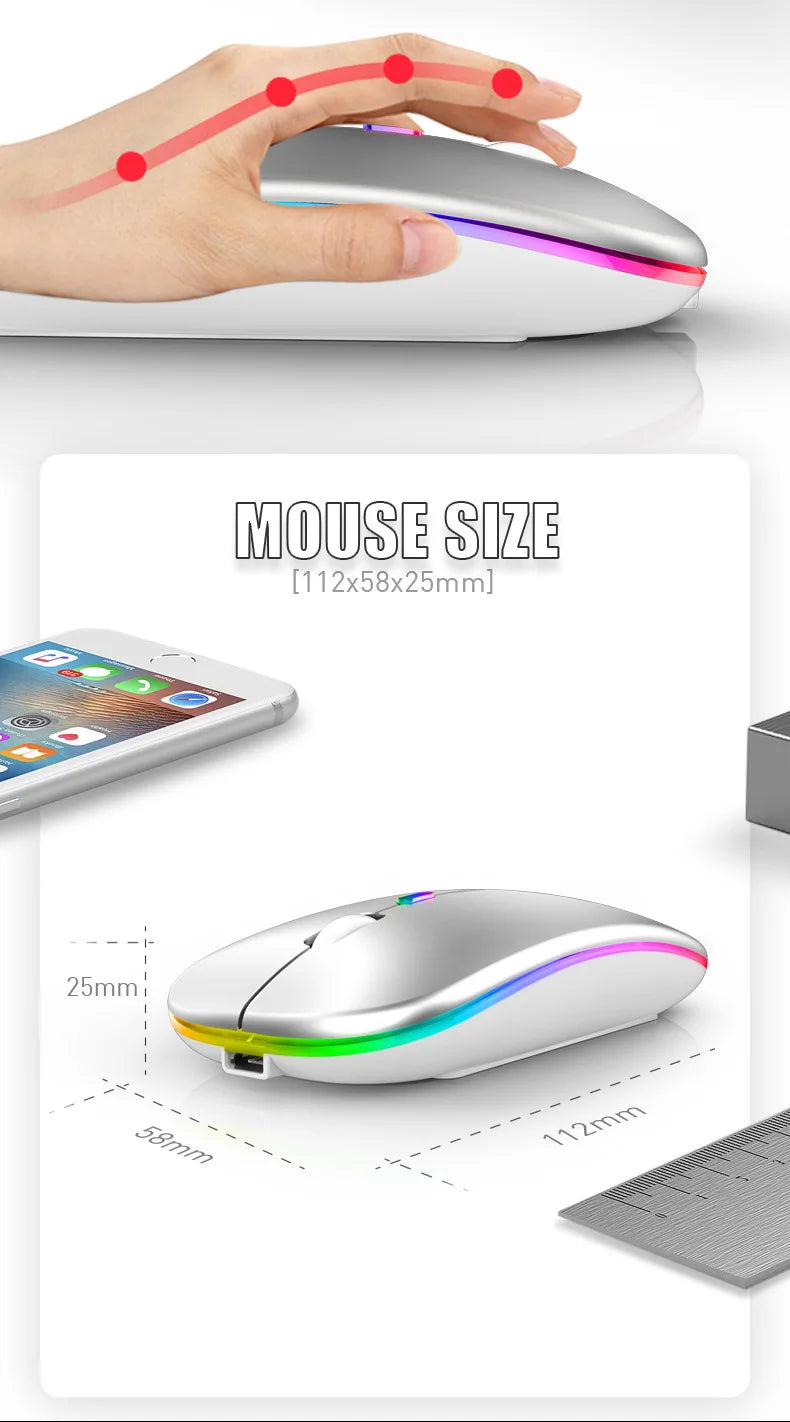 Lacey RGB Wireless Mouse