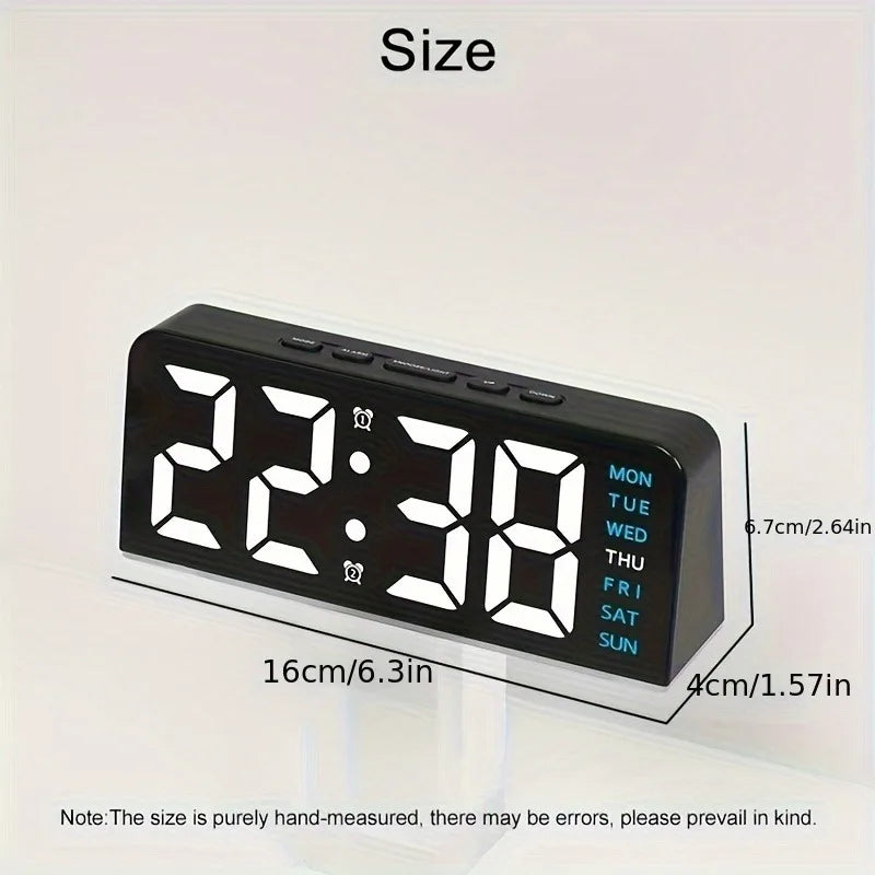 Lacey Glow LED Alarm Clock