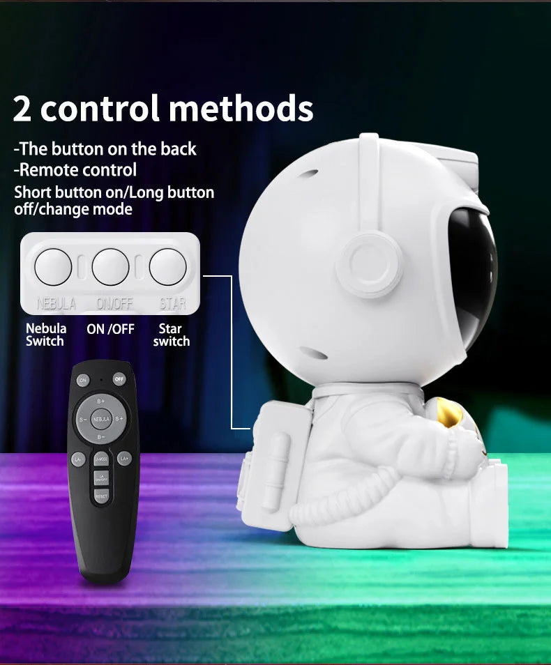 Lacey Galaxy Astronaut Projector