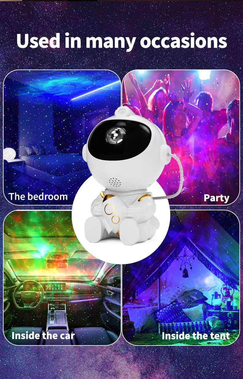 Lacey Galaxy Astronaut Projector