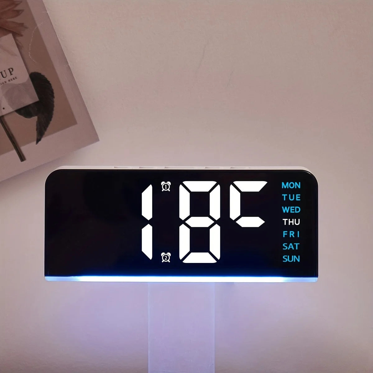 Lacey Glow LED Alarm Clock