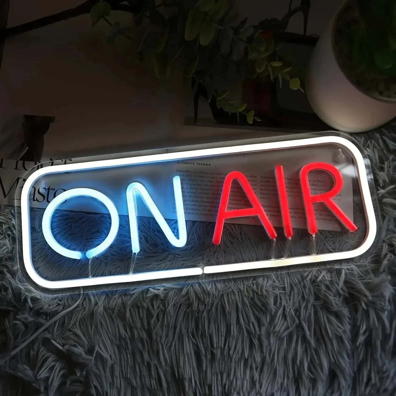 Lacey On Air Neon Sign